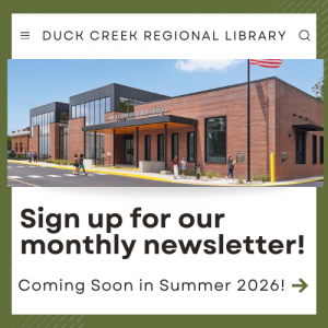 Click here to sign up for our monthly newsletter