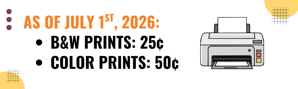 Printing prices increase in July 2026